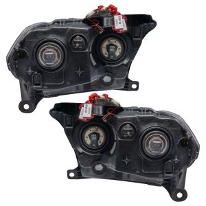 Dodge Durango Headlight Assembly - ORACLE Lighting - SMD Halogen - Black Bezel - Blue - `11-`13 Dodge Durango Headlight Assembly - ORACLE Lighting - SMD Halogen - Black Bezel - Blue - `11-`13